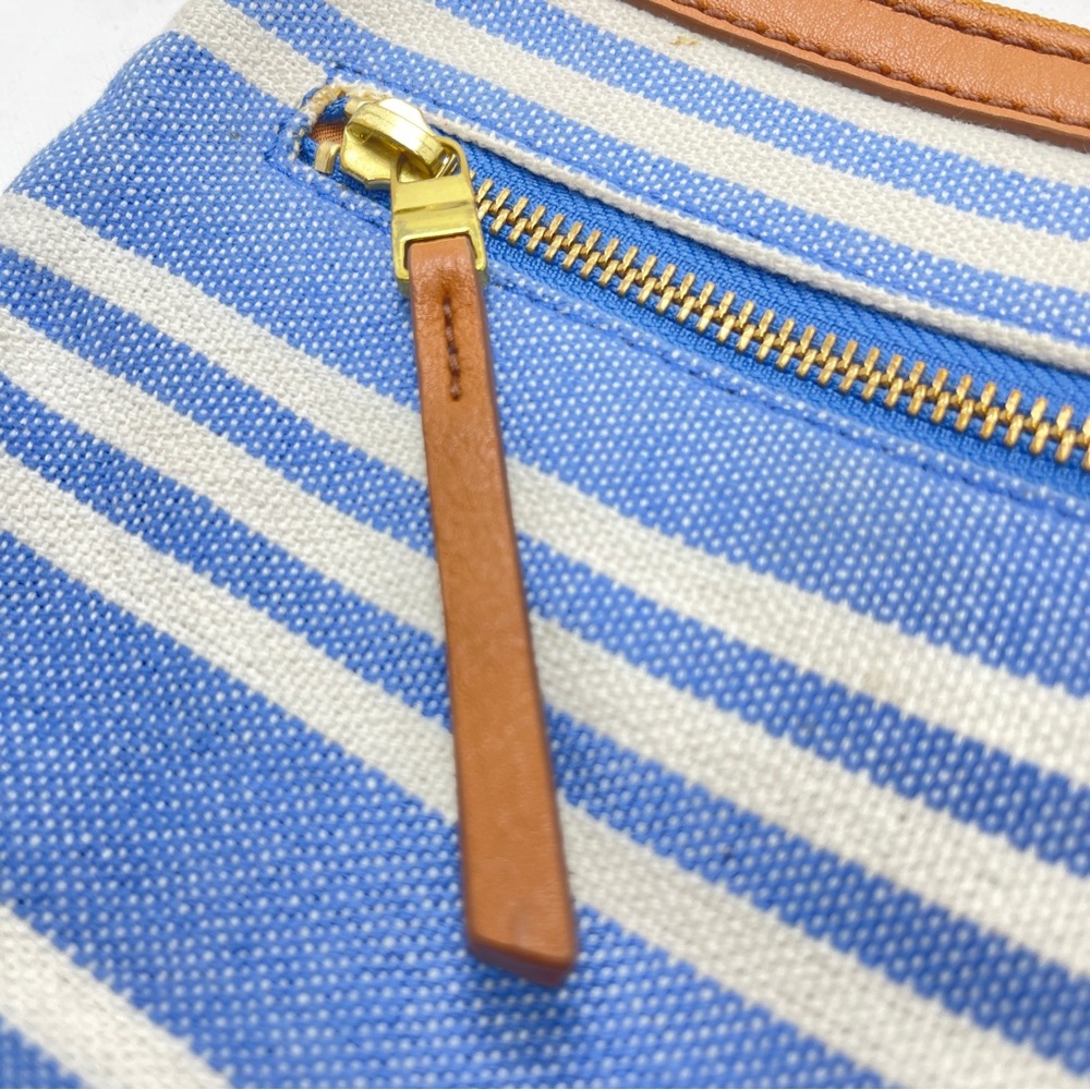 Vintage Fossil Striped Canvas Crossbody - Picture 6 of 11